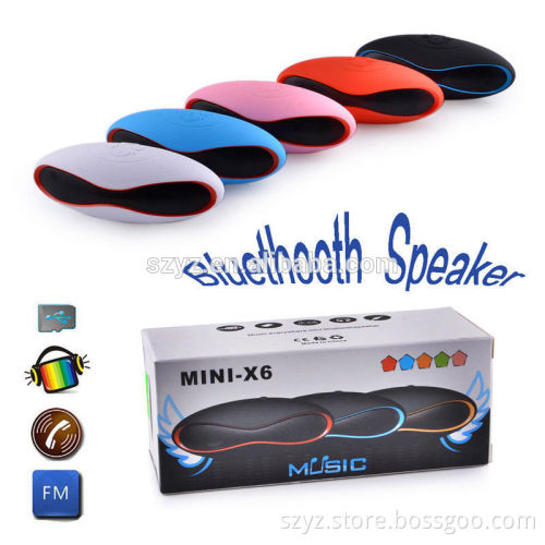 Rugby best FM radio Wireless bluetooth pill speaker